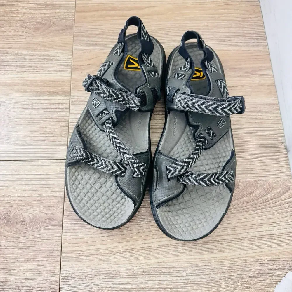 Keen Maupin Gray Strappy Sandals Men’s Size 9